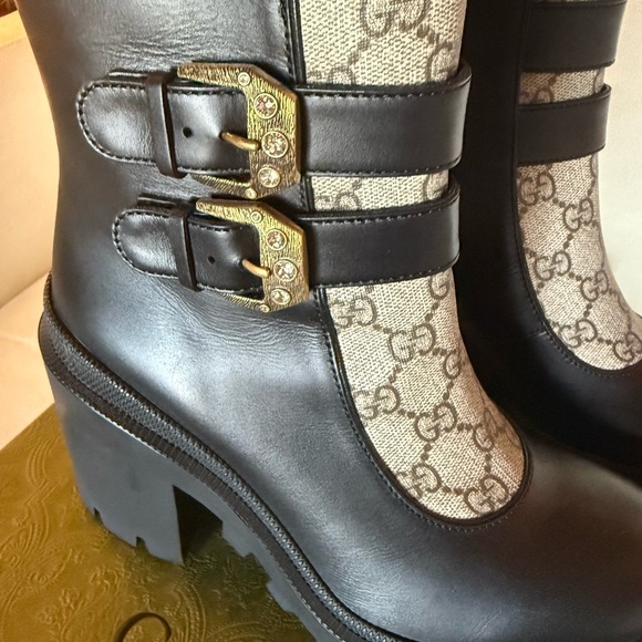 Gucci ankle leather boots size Eu37 - Picture 2 of 8